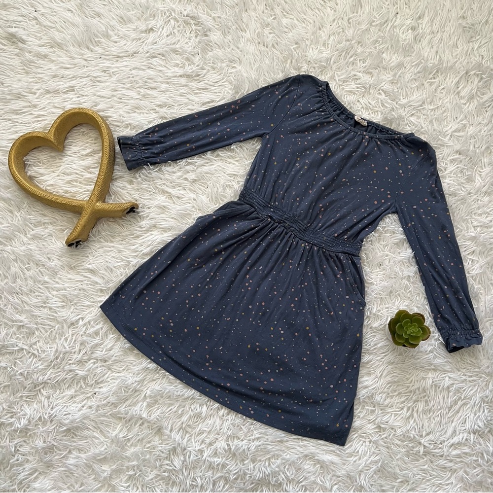 Fat Face Blue Casual Long Sleeve Dress